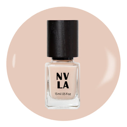 NVLA nail polish Ms. Huffington Pink sheer pink